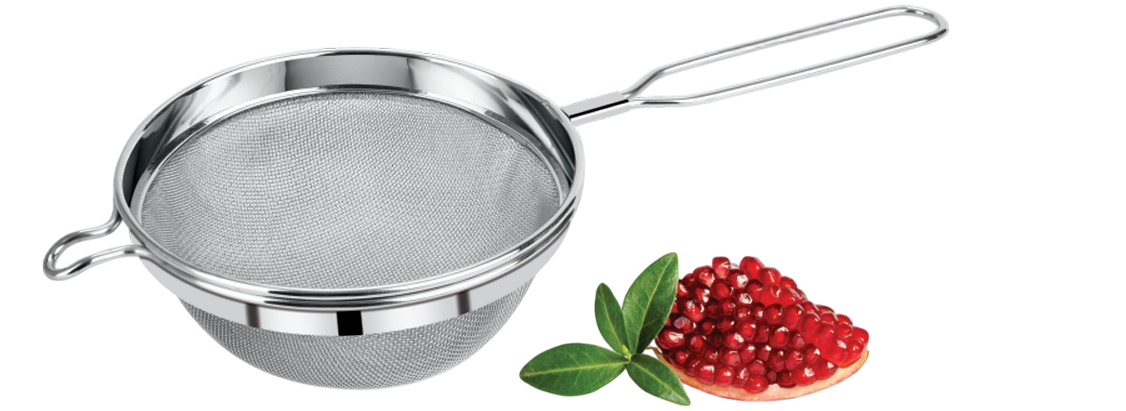 Wire Handle Strainer – Single Mesh