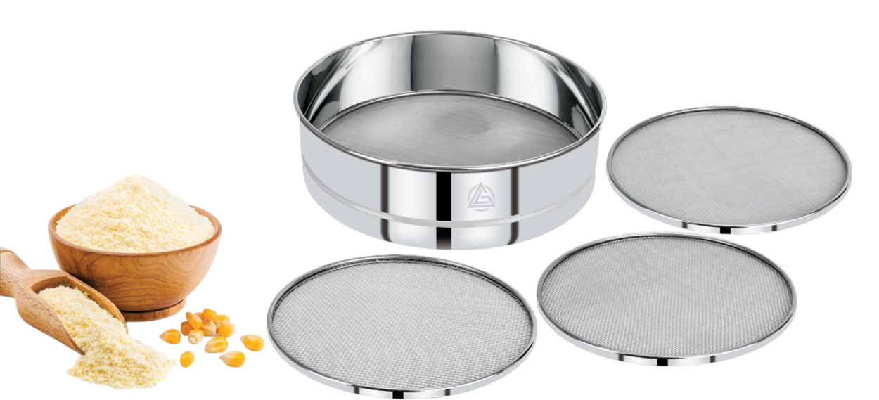 Interchangeable sieve