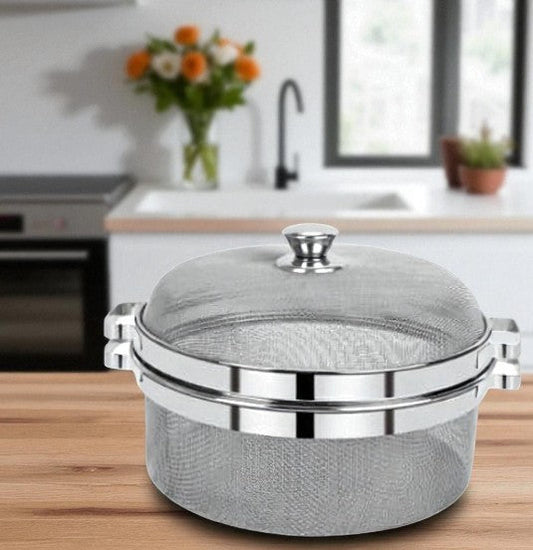 Flat Basket with Lid